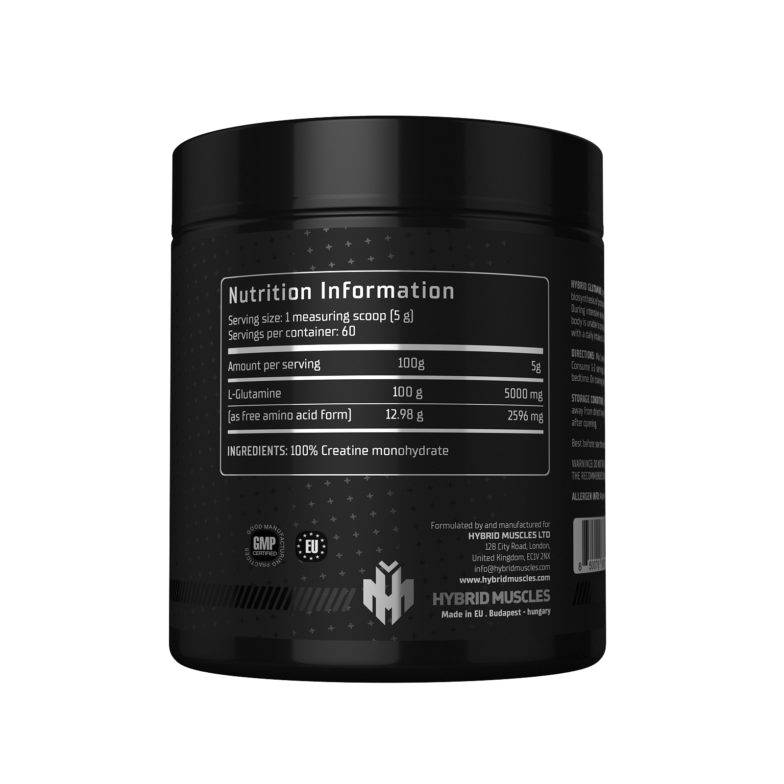 💪 Hybrid Muscles Glutamine – 300g