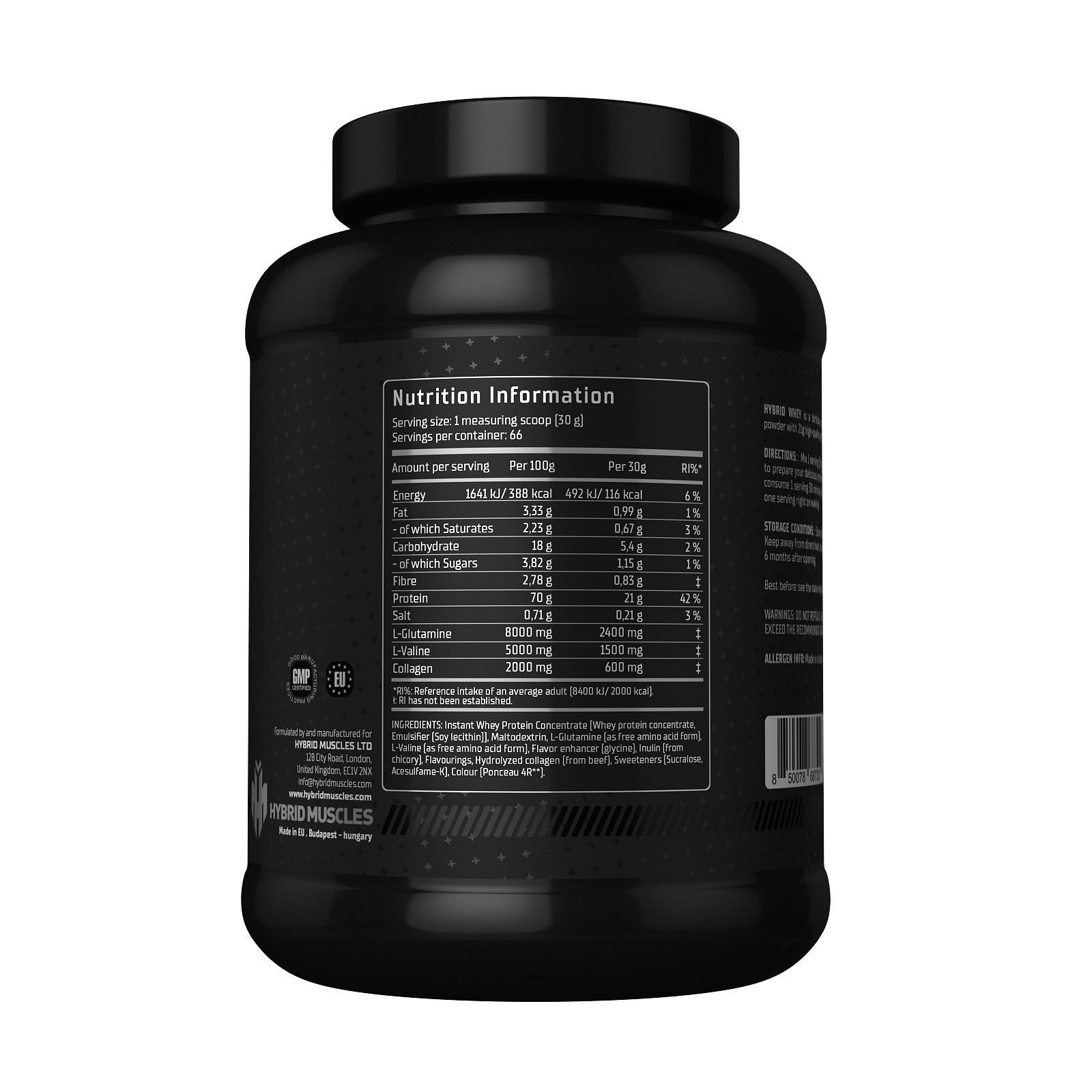 Hybrid Muscles Whey Protein – 2 kg